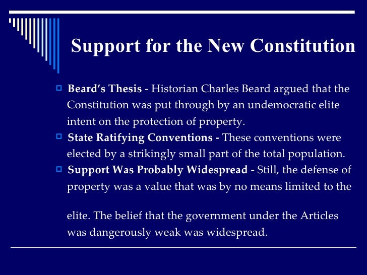 beard thesis of the constitution apush beard thesis of the constitution apush